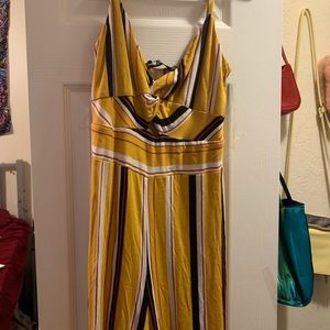 Crystal Doll Yellow Jumpsuit